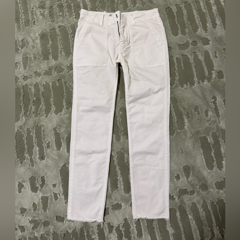 Nili Lotan Ivory Trousers